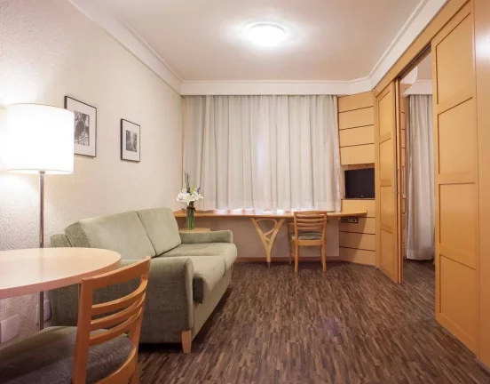 Imagem Flat disponível para venda no Green Place Ibirapuera, com 35m², 1 dormitório e 1 vaga