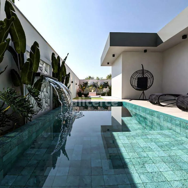 Imagem Casa com piscina, de Alto Padrão, 3 dorm. com suíte, no Green Village - São Sebastião, Palhoça/SC