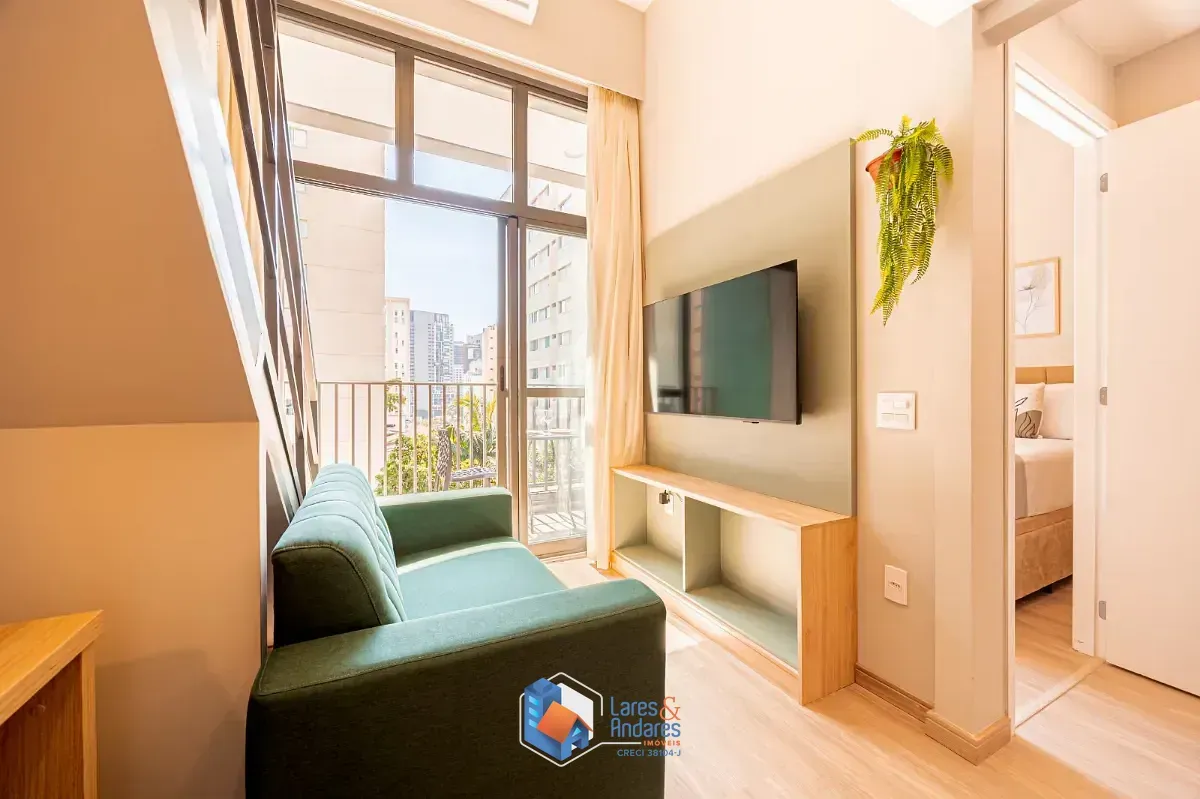 Imagem Studio para venda em Santo Amaro com 1 quarto, sendo 1 suíte, 53m²