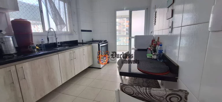 Imagem Apartamento com 3 dormitórios à venda, 114 m² por R$ 840.000 - Canto do Forte - Praia Grande/SP