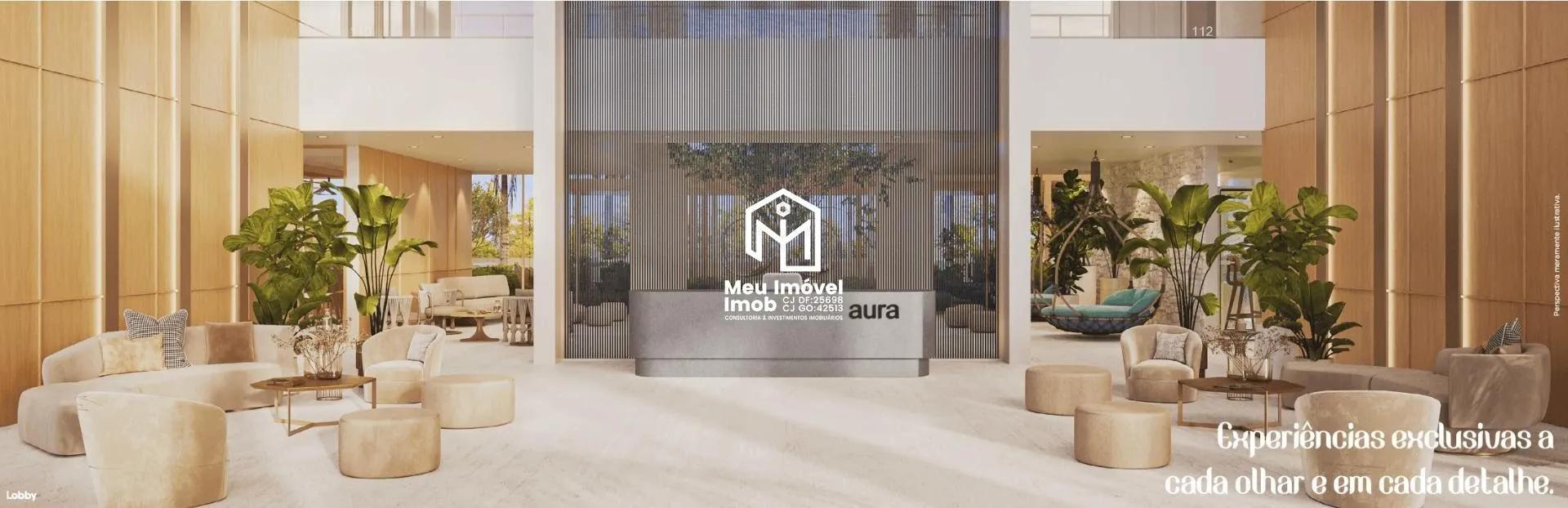 Imagem Apartamento no Aura Noroeste 1 Quarto 1 Suíte 1 Vaga 82m²