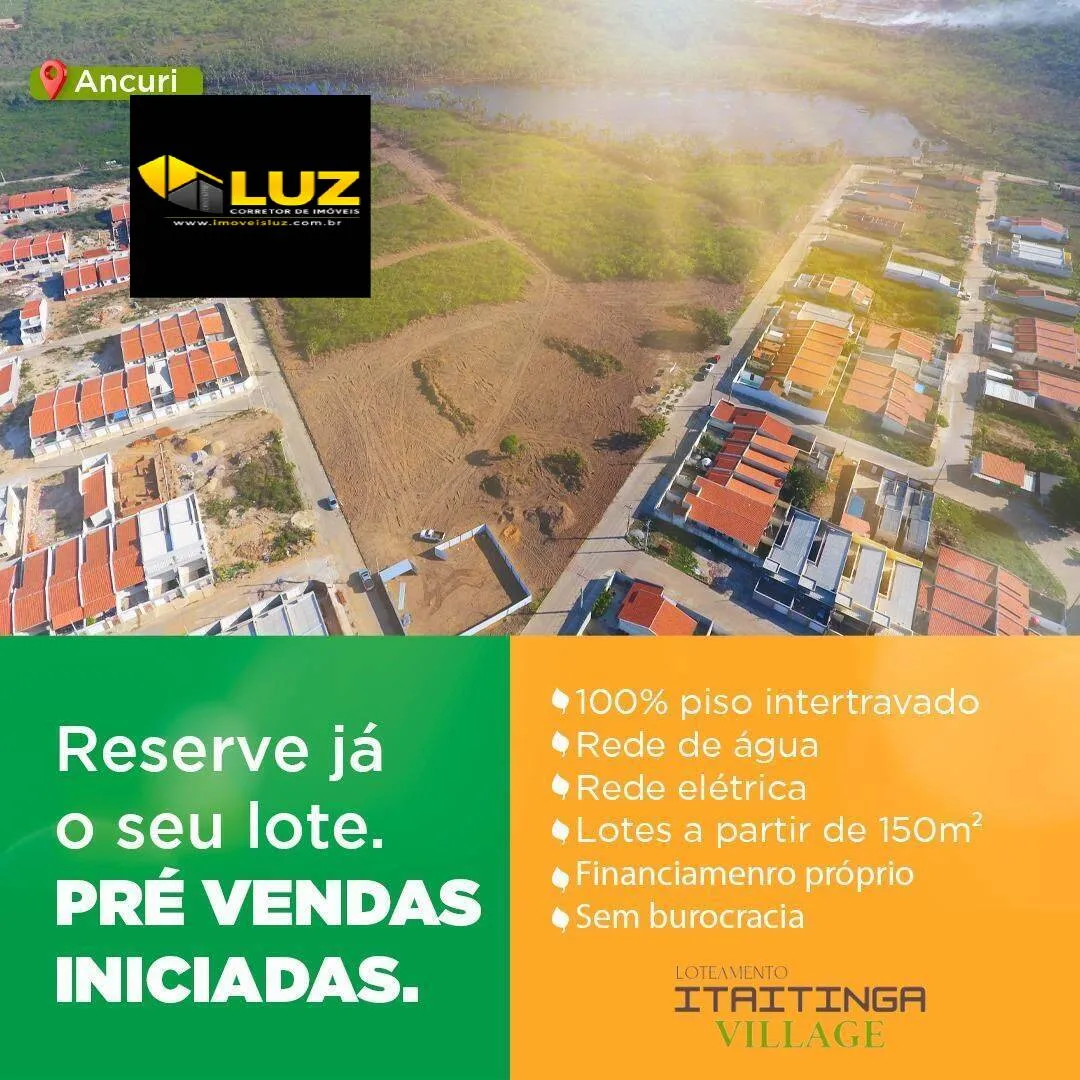 Imagem ITAITINGA VILLAGE - LOTES PRÓXIMO A MESSEJANA