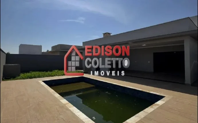 Imagem Casa nova, a venda, 3 quartos, 1 suite master, no Condomínio Belmonte Piracicaba