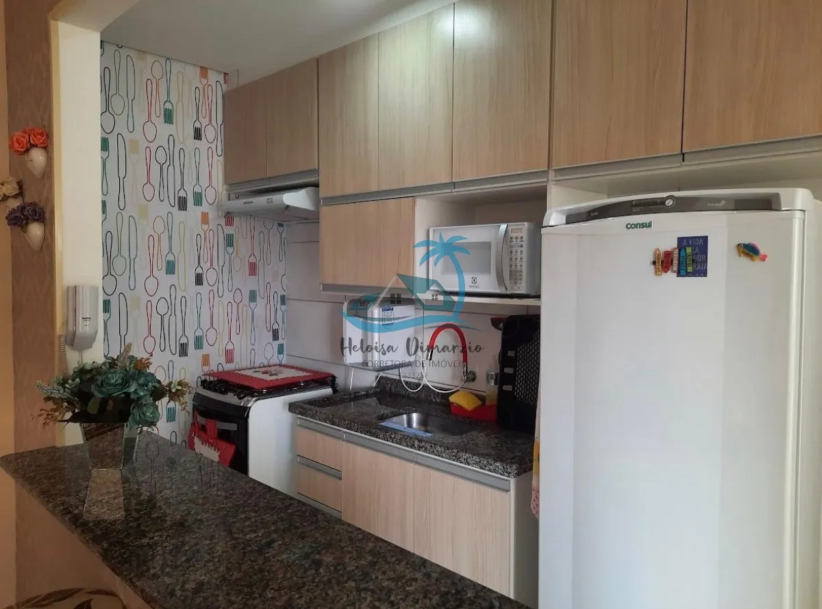 Imagem Apartamento mobiliado com 2 dormitórios a venda em Ubatuba.