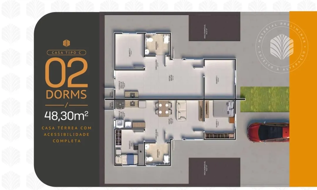 Imagem Nicanor Park Prime | Casa Duplex | Zona Leste Teresina
