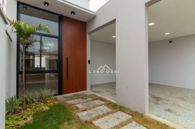 Imagem Casa com 3 dormitórios à venda, 130 m² por R$ 940.000 - Condomínio Recanto Piracicamirim - Piracicaba/SP