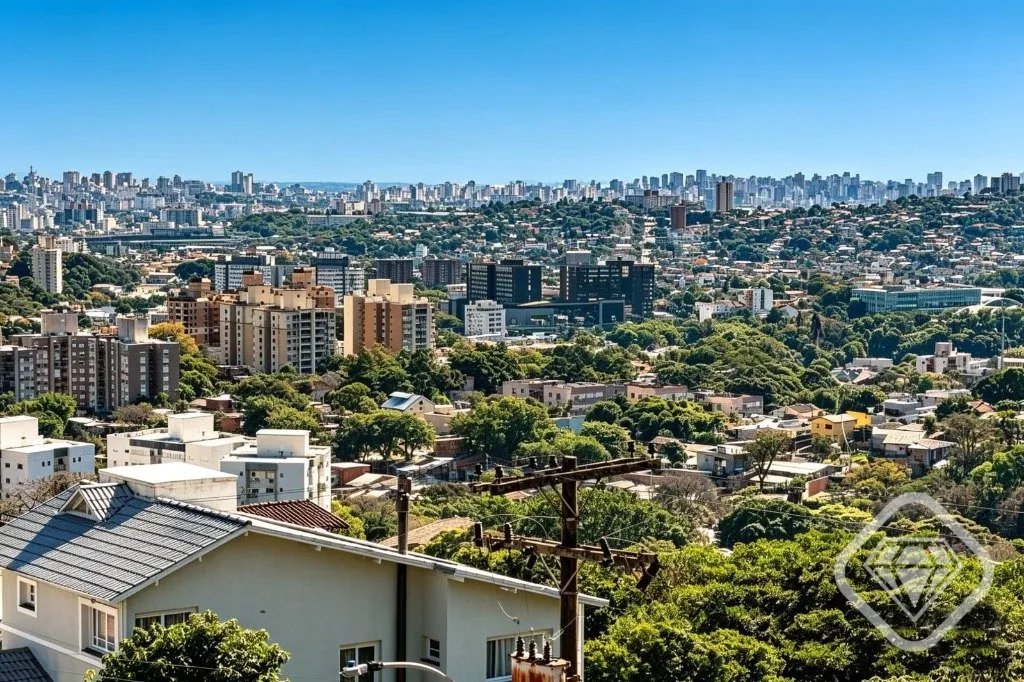 Imagem Uma vista privilegiada da cidade, ambientes amplos e um projeto que une solidez construtiva, sofisti...