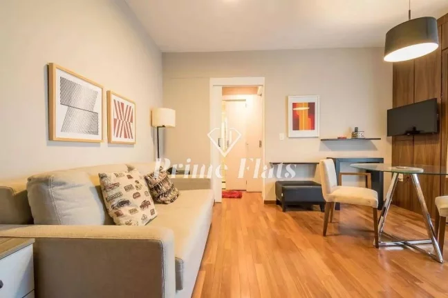 Imagem Flat disponível para locação no Gran Estanconfor Veranda Berrini, com 40m², 1 dormitório e 1 vaga