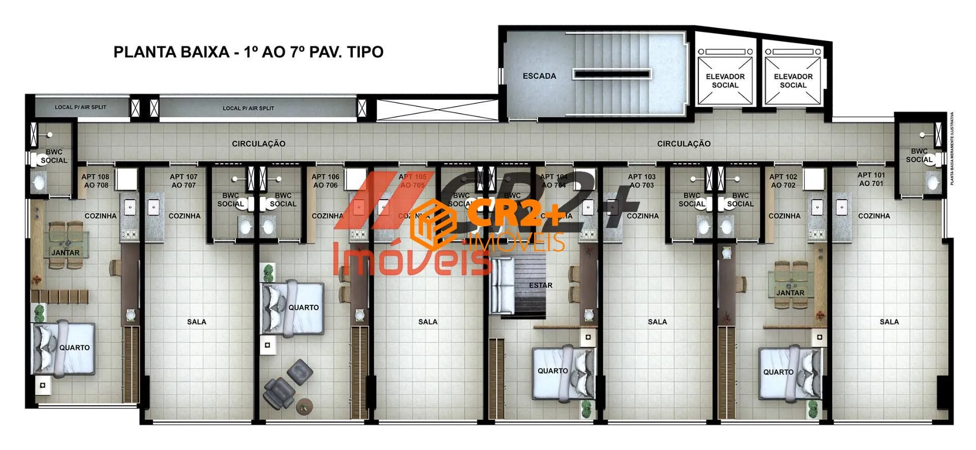 Imagem Flat a Venda com 1 quarto em Boa Viagem