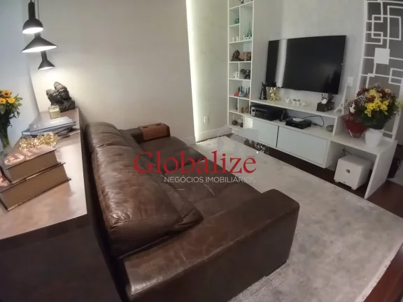 Imagem Apartamento a venda com 190m², 4 quartos, 3 suítes, dependência completa e 3 vagas na Vila Rica por R$1.900.000,00