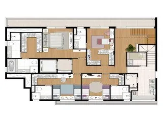 Imagem Inside Park Perdizes, apartamento à venda em Perdizes Sp, apartamento á venda com 4 quartos em Perdizes São Paulo