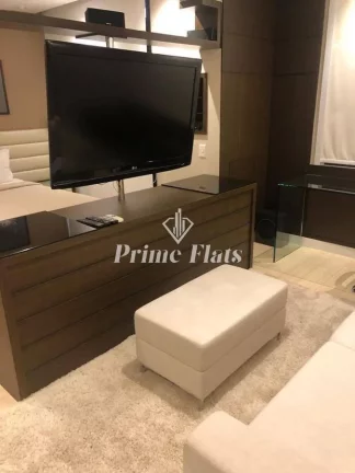 Imagem Flat disponível para locação no Staybridge Suítes São Paulo, com 38m², 1 dormitório e 1 vaga