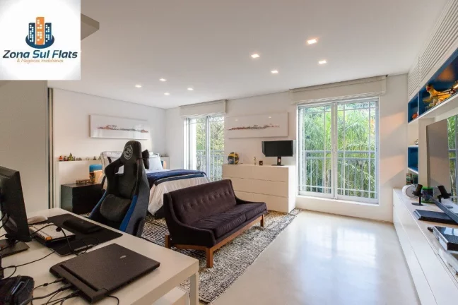 Imagem Apartamento à Venda No Jardim Guedala ao lado do Parque Alfredo Volpi com 3 suítes, varanda integrada e 7 Vagas