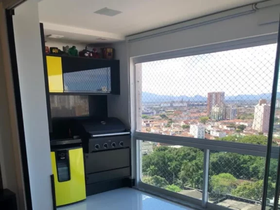 Imagem APARTAMENTO COM 2 DORMITÓRIOS À VENDA, 84 M² POR R$ 930.000,00 - BOQUEIRÃO - SANTOS/SP
