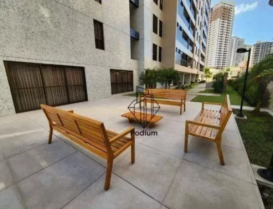 Imagem Apartamento com projetados e varanda/sacada gourmet a 350m da praia do Jardim Oceania - AP2828.