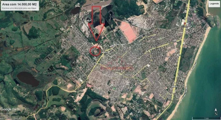 Área à venda, 14000 m² por R$ 9.800.000,00 - Morada da Barra - Vila Velha/ES