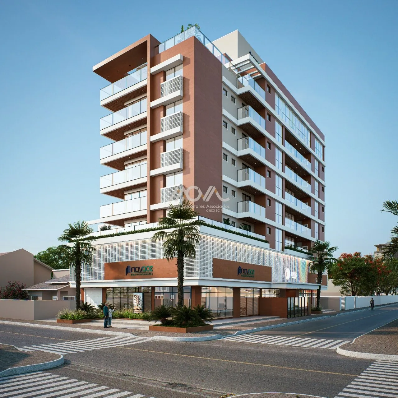 Imagem UNIK Apartamento 103 Garden 
Área interna 124,49 m
Área descoberta 43,58 m²
Área privativa total...