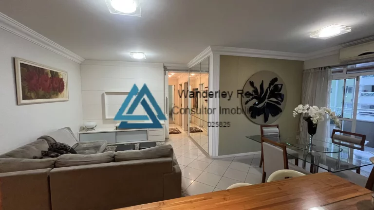 Imagem Lindo apto semi mobiliado com 3 dorm. Bairro Campinas São José SC