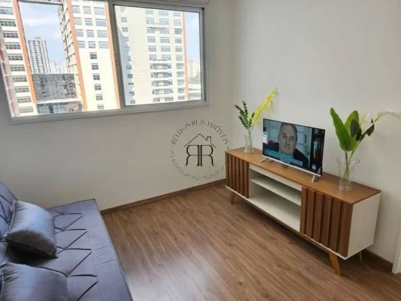 Imagem Ótimo apartamento mobiliado, em andar alto, com lazer completo a 50m do metrô Bresser Mooca.