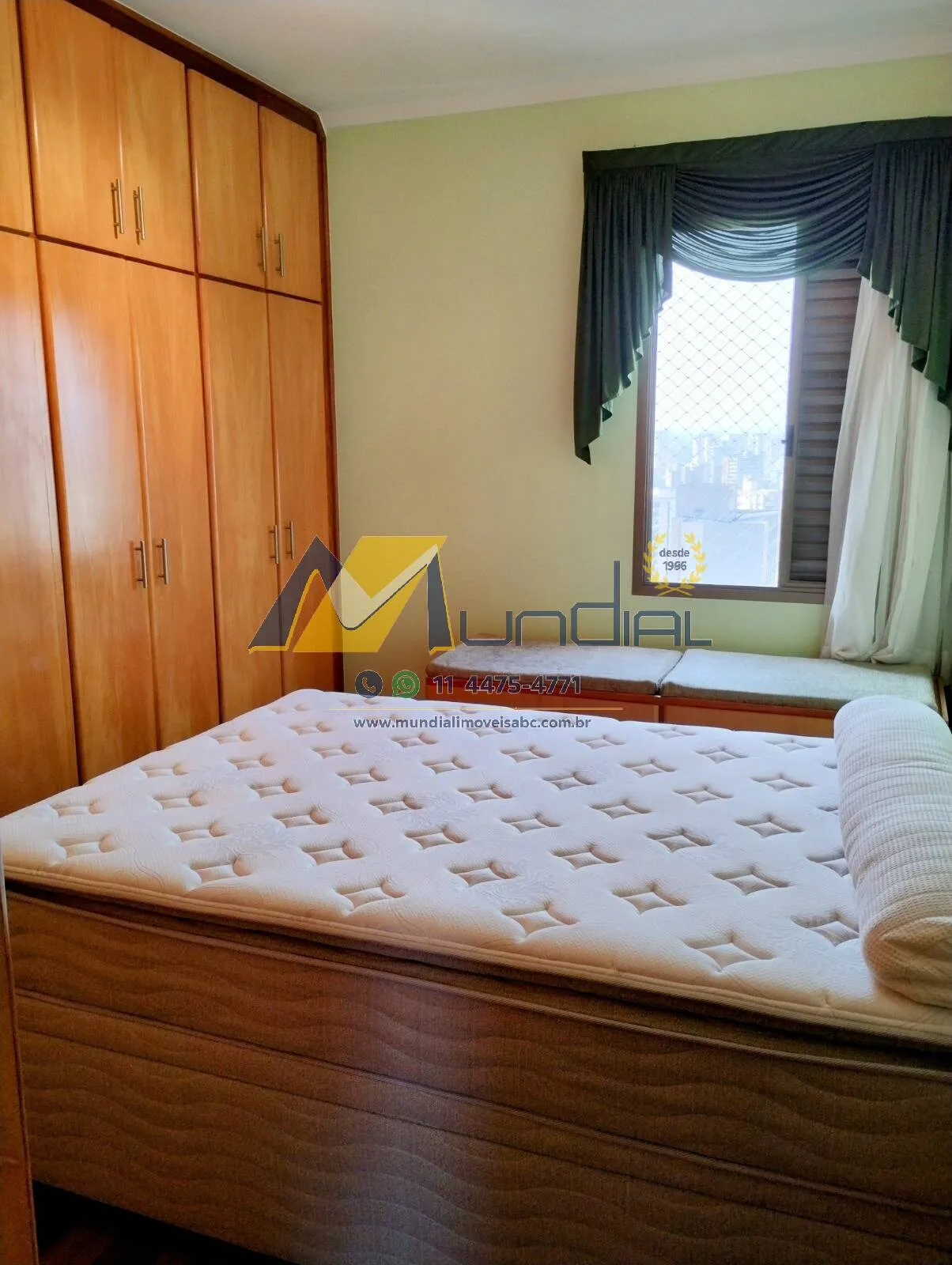 Imagem Apartamento Mobiliado para Locação - 100 m², Último Andar