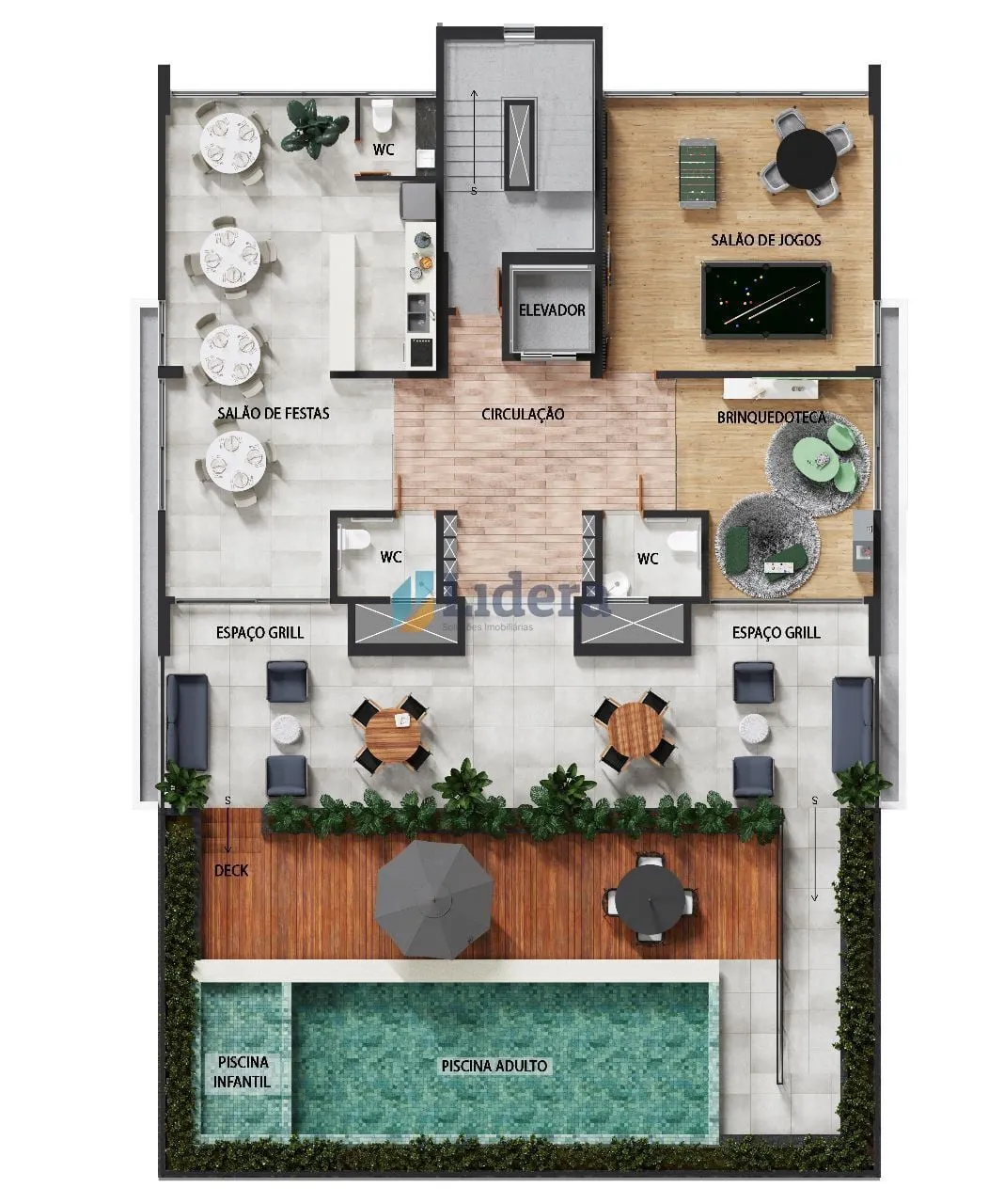 Imagem Apto - 2 Quartos - 1 Suíte - 61,38 m² - Camboinha, Cabedelo/PB