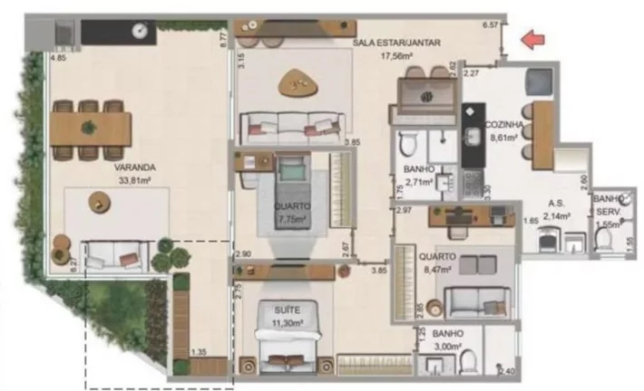 Imagem COBERTURA RESIDENCIAL em Rio de Janeiro - RJ, Recreio dos Bandeirantes