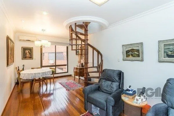 Imagem Vende-se cobertura com 4 quartos (2 suítes), 154m² e 1 vaga - Moinhos de Vento