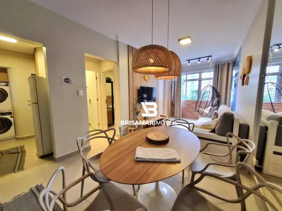 Imagem LINDO APARTAMENTO EM PITANGUEIRAS – GUARUJÁ, COM VISTA MAR E TOTALMENTE REFORMADO E DECORADO!