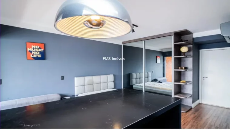 Imagem Studio para locação no Brooklin com 1 suíte, 1 banheiro, 1 vaga, 33m².