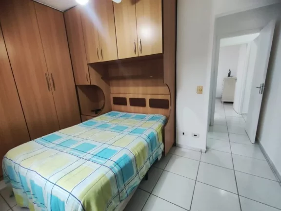 Imagem Apartamento Porteira Fechada - Mobiliado e Planejado no Canto do Forte, Praia Grande