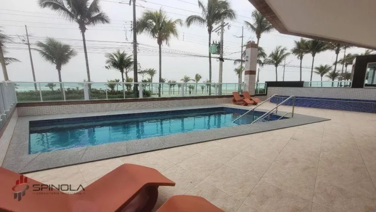 Imagem Apartamento com 1 dormitório à venda, 54 m² por R$ 470.000,00 - Real - Praia Grande/SP