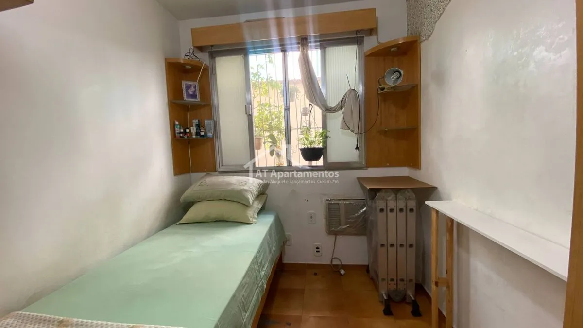 Imagem Apartamento 2 quartos São Cristóvão: Cozinha planejada e Ar Condicionado