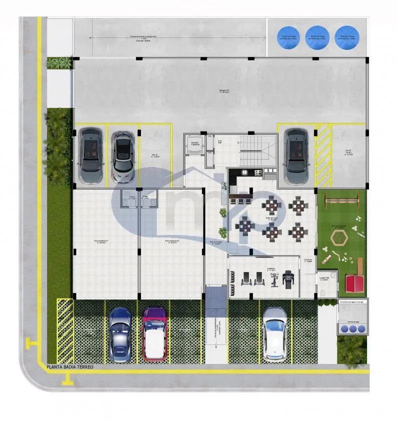 Imagem Apartamento á venda com 3 dormitórios no Balneário Rosa do Mar em Passo de Torres/RS