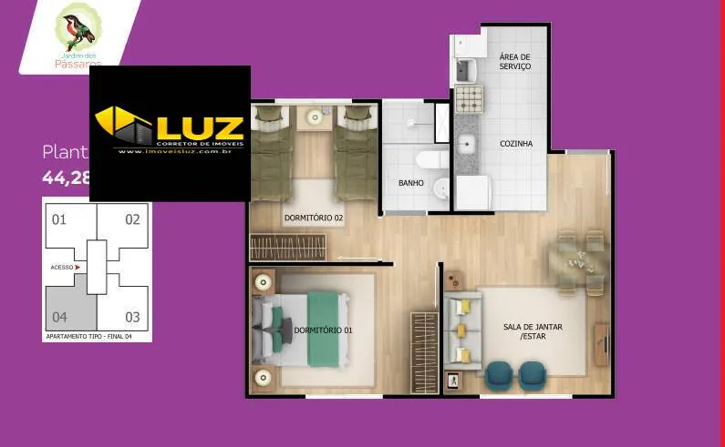 Imagem RECANTO MARAPONGA - APARTAMENTOS NA MARAPONGA EM FORTALEZA/CE