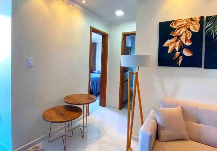 Imagem Apartamento Moderno e Totalmente Mobiliado na Melhor Localização dos Bancários!