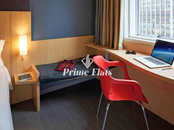 Imagem Flat disponível para venda no Ibis Rio de Janeiro, com 18m², 1 dormitório e 1 vaga