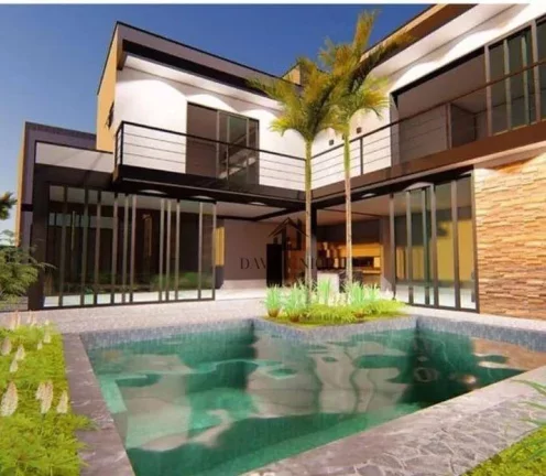 Foto do imóvel Casa à venda, 423 m² por R$ 4.700.000,00 - Alphaville Nova Esplanada III - Votorantim/SP