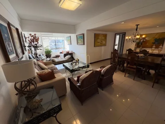 Imagem Cobertura de luxo na Pituba: 4 quartos, 2 suítes, 3 salas, 4 banheiros, 4 vagas, 300m² - Salvador-BA