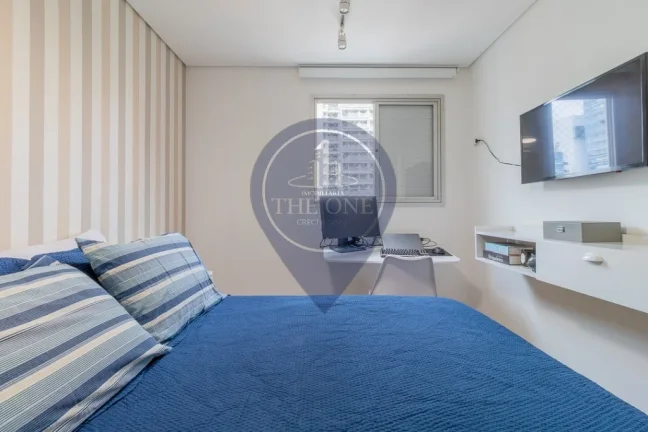Imagem Apartamento à venda em São Paulo-SP, Bela Vista: 1 quarto, 2 salas, 1 banheiro, 1 vaga e 36m²! Venha conhecer!