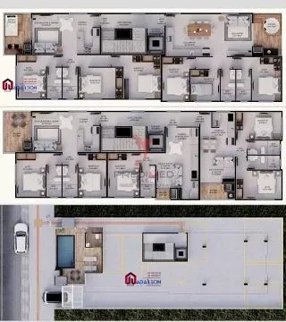 Imagem Residencial Dumar Aptos com 2 Quartos à venda,- Palmas do Arvoredo Governador Celso Ramos