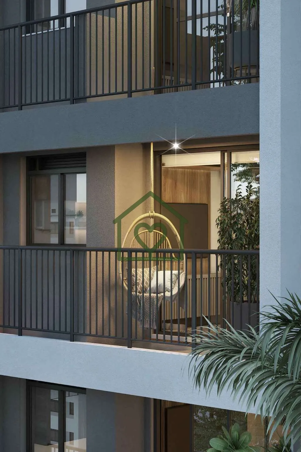 Imagem Fachada imponente, moderna, adaptada ao seu novo estilo de vida. Todas as unidades com sacada e ao m...