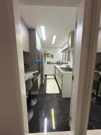 Imagem Lindo Apartamento à Venda, Condomínio Domo Life, com 3 Dormitórios, sendo 1 suíte master com closet, Varanda Gourmet, 2 vagas, Centro, São Bernardo do Campo