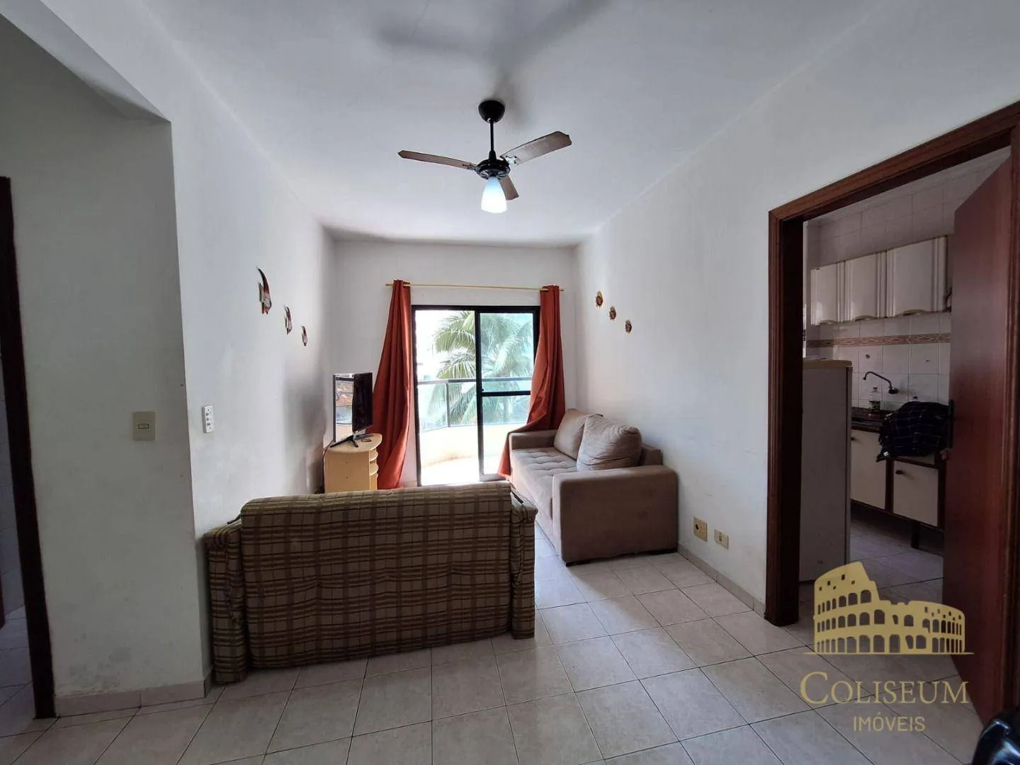 Imagem Apartamento com 1 dormitório à venda, 55 m² por R$ 300.000,00 - Vila Assunção - Praia Grande/SP