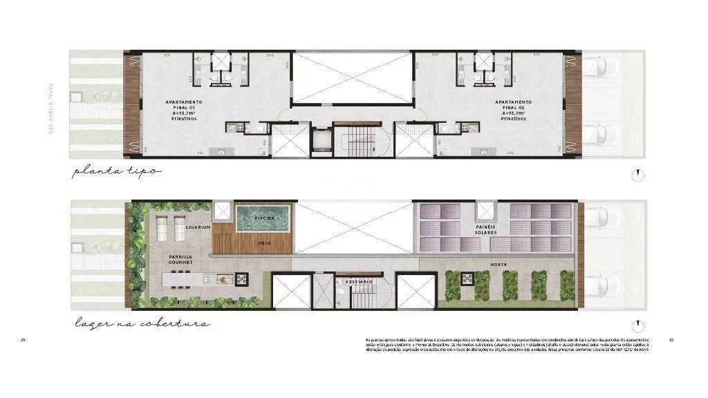 Imagem Lançamento para Venda - 93.7m², 2 dormitórios, sendo 1 suites, 2 vagas - Petrópolis