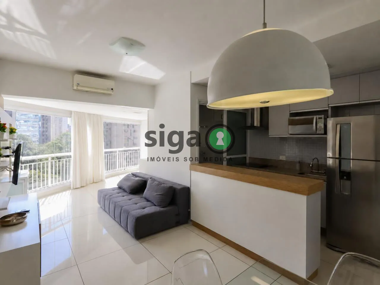 Imagem Apartamento de 1 suíte com 55m² para locação - Jardins - São Paulo/SP