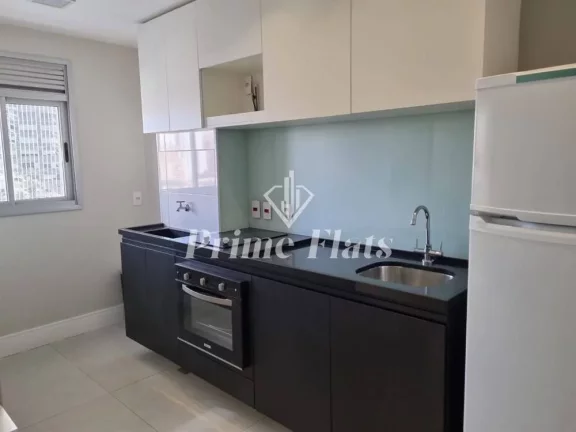 Imagem Flat disponível para locação no Condomínio Add Nova Berrini, com 46m², 1 dormitório e 1 vaga