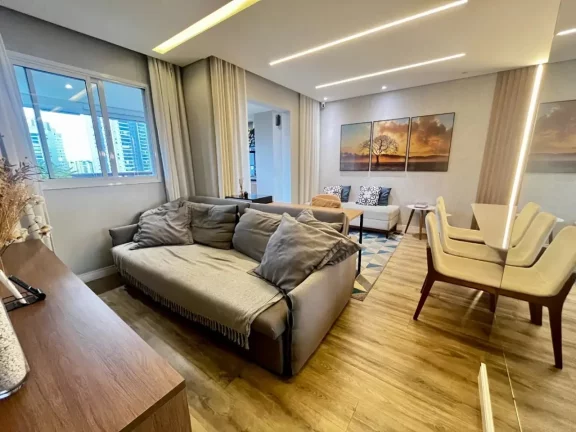 Imagem PLENO MORUMBI - Lindo apto de 75m² (Unidade Revenda), com planejados e ar condicionado!!