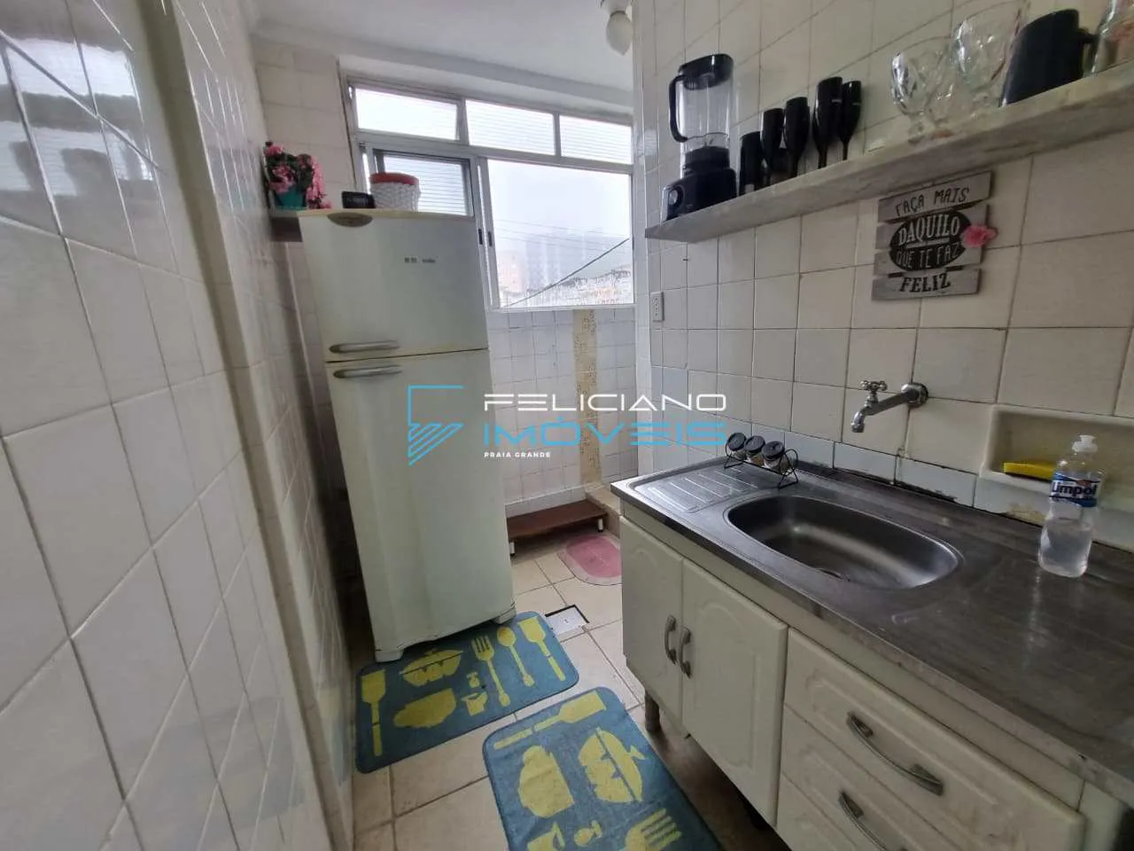 Imagem Apartamento com 1 quarto, Ocian, Praia Grande - R$ 265 mil, Cod: 7560