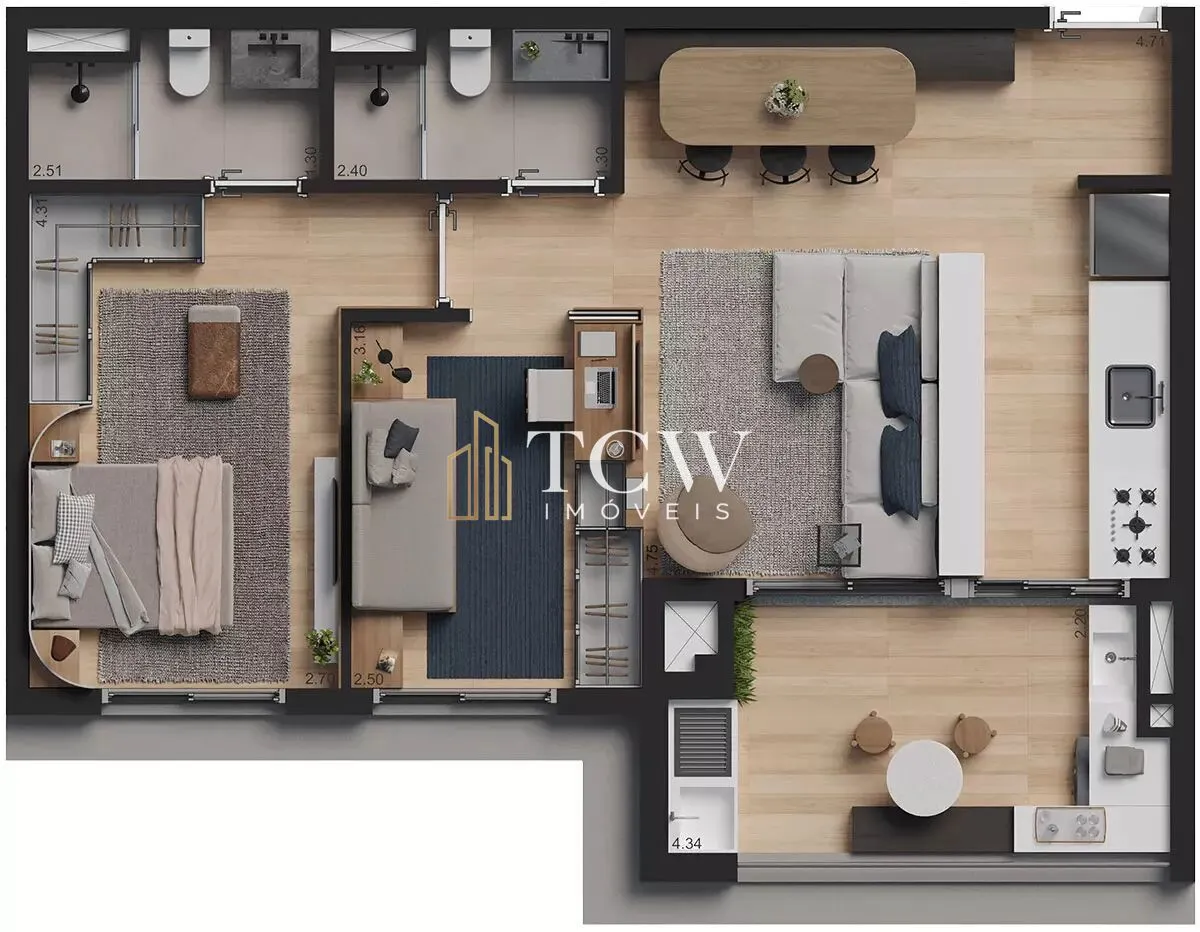 Imagem Apartamento à venda no bairro Vila Mariana - São Paulo/SP, Zona Sul