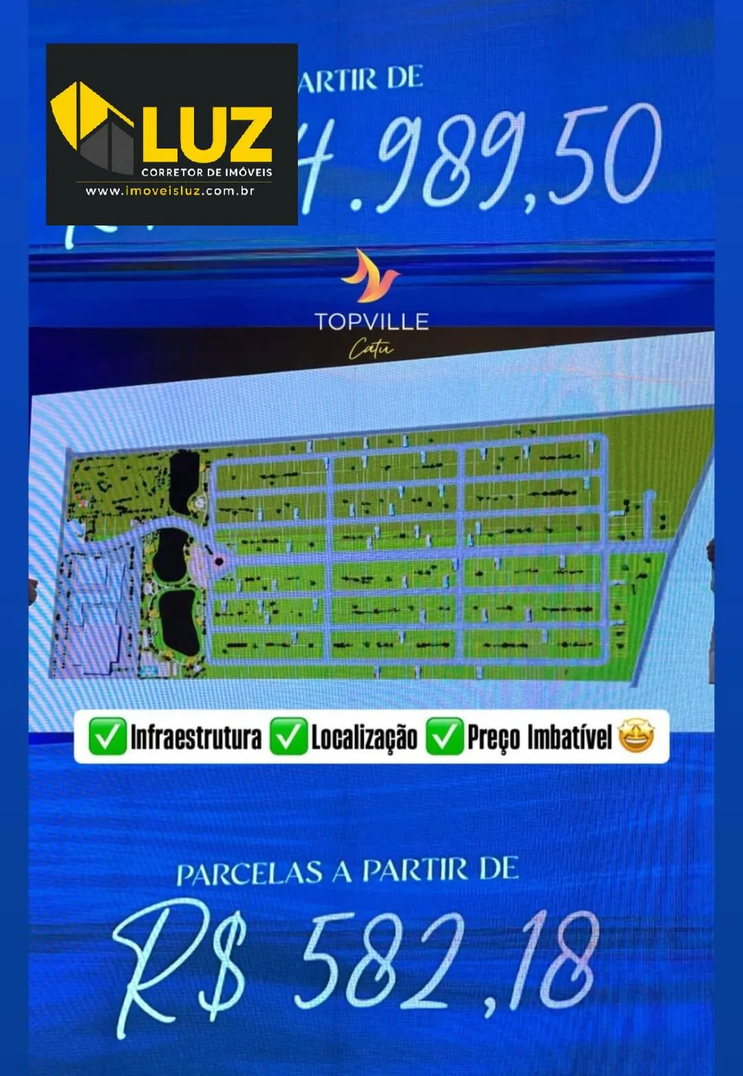 Imagem SAIA NA FRENTE LANÇAMENTO TOP VILLE CATU - AQUIRAZ